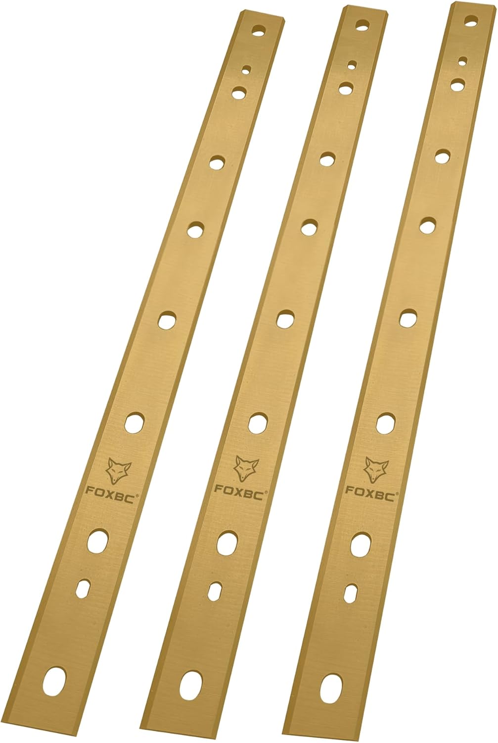 FOXBC 13 Inch Titanium Planer Blades Replacement for DeWalt DW735 DW735X Planer, Replace DW7352 - Set of 3