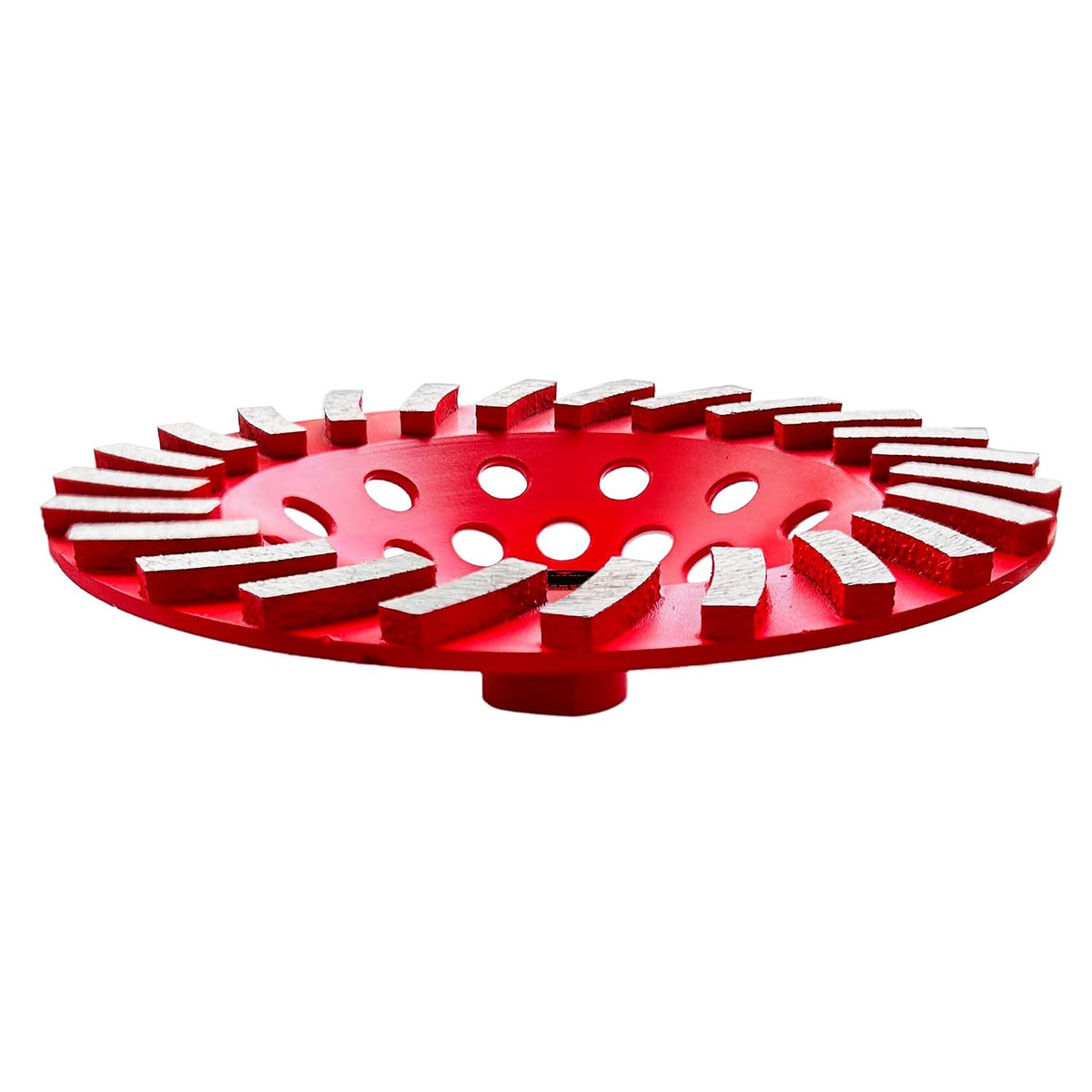 FOXBC 7 Inch Diamond Grinding Cup Wheels, 24 Turbo Segmented For Grinding and Leveling Concrete, Masonry and Stone, 5/8"-11" Arbor