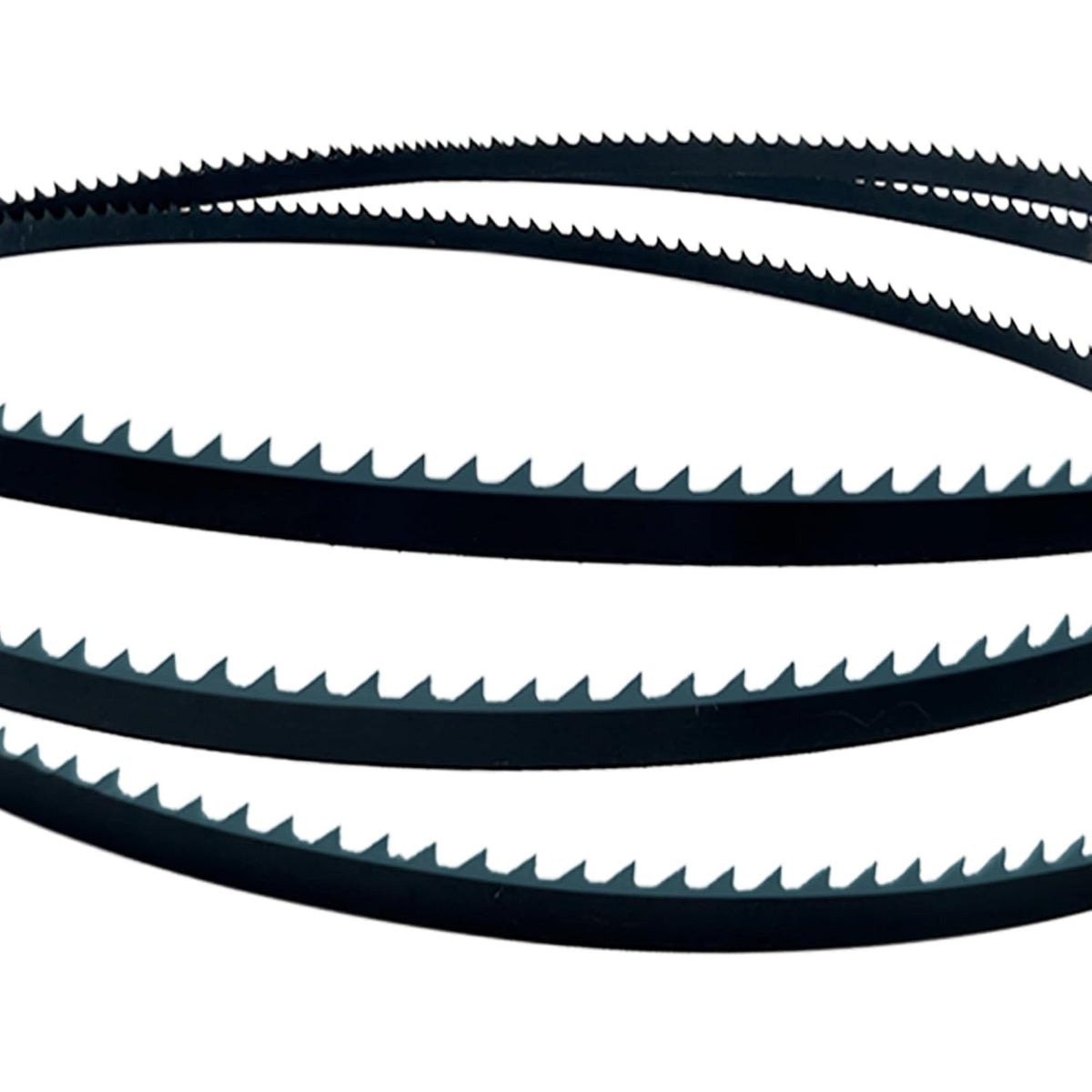 FOXBC 59-1/2" Bandsaw Blades 4 Pack, 1/4", 3/8" & 1/2" Widths, 6 & 14TPI Compatible with Craftsman, Ryobi, Black & Decker, Delta, Wen 9" Bandsaw