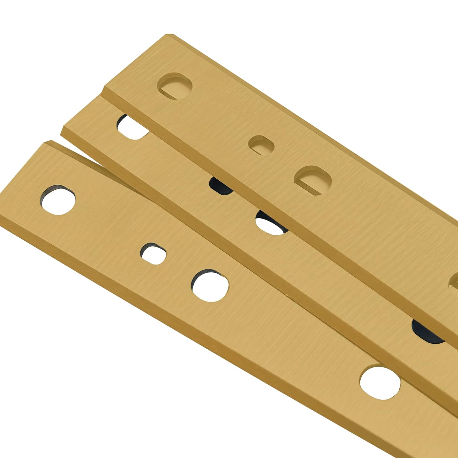 FOXBC 12-1/2 Inch Titanium Planer Blades Replacement for DeWalt DW734 Planer, Replace DW7342 - Set of 3