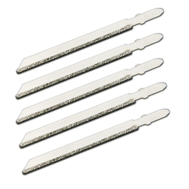 4" 100mm Diamond Jig Saw Blades with T-shank for Granite Cutting Grit 50
