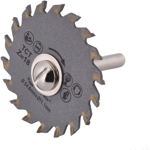 54.8mm Carbide Circular Saw Blades Wood Metal Cutting for Rotary Tool - 3Pack