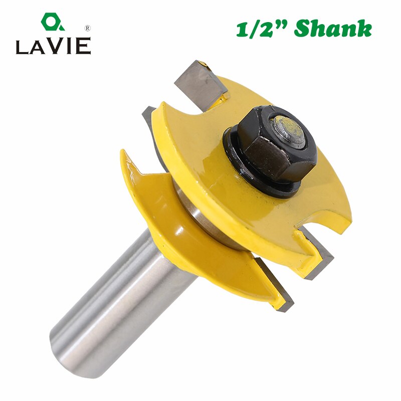 3pcs 12MM 1/2 Shank Small Rail and Stile Ogee Router Bits Set Tenon Cutters 3" Panel Cabinet Door for Wood Machine Tool